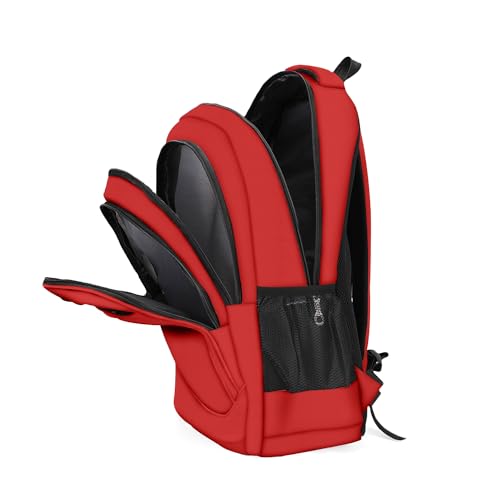 rickyh style Stylish Backpack: Multi-functional and Lightweight Bag for Travel, School, and Outdoor Activities - color: 007hongse