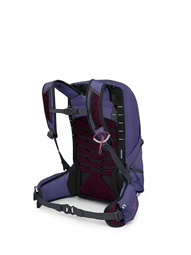Osprey Tempest 11L Women's Lightweight Hiking Backpack - Small Daypack for Travel & Camping, Deep Fig/Hotspot Pink - color: Deep Fig/Hotspot Pink, size: 11L - Standard Fit