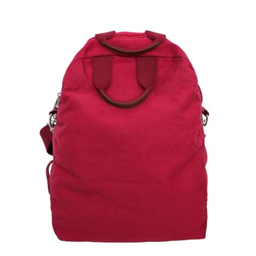 Grunge Hippie Boho Backpack Durable Canvas Casual Adjustable Daypack College Vintage Travel Rucksack for Women Men (Red) - color: Red