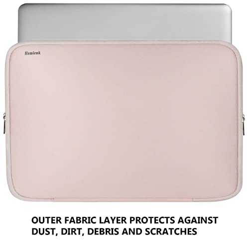 Laptop Sleeve Case 14 inch, Durable Shockproof Protective Computer Cover Flip Case Briefcase Carrying Bag Compatible with 14" HP, Lenovo, Asus, Acer, Notebook, Chromebook Computer, Pink - color: Pink, size: 14 Inch