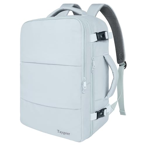 Taygeer Carry On Backpack, 35l Travel Backpack for Women Airline Approved, Cute Underseat Personal Item Travel Bag With Shoe Compartment, Casual Daypack Gifts for Friend Hiking Outdoor Weekend,Blue - color: Blue, size: Large