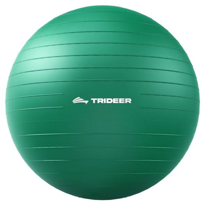 Trideer Exercise Ball for Physical Therapy, Core Strength, Stability & Balance Training, Swiss Ball for Yoga, Fitness & Rehabilitation - size: Standard Support-Small (15-18 inches/38-45 cm)