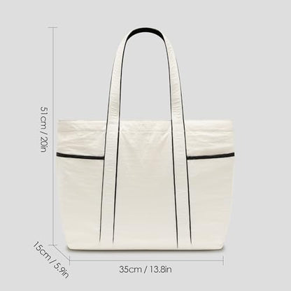 altiland Water Repellent Casual Shoulder Loop Bag for Women with Zipper, Gym Work Dance Yoga Bag for Sport, Travel