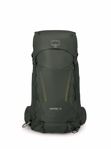 Osprey Kestrel 38L Men's Backpacking Backpack, Bonsai Green, L/XL - color: Bonsai Green, size: Large-X-Large