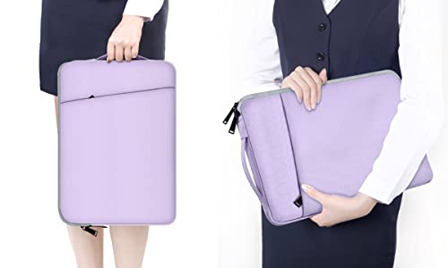 Laptop Sleeve 14 Inch Laptop Case Computer Bag for 15 inch New MacBook Air M4 A3241 M3 A3114 M2 A2941 2025-2023, Purple - color: Purple, size: 14 Inch
