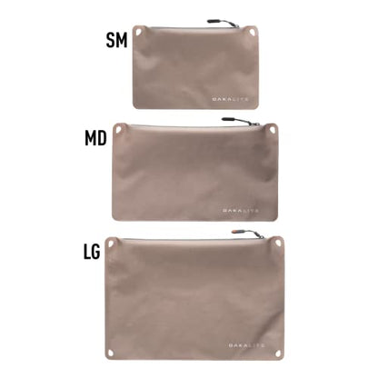 Magpul DAKA Lite Pouch Zippered Tactical Range Tool and Gear Bag - color: Flat Dark Earth, size: Medium (7" x 12")