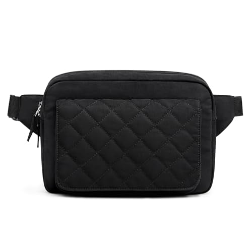 G4Free Small Diaper Bag for Baby Girl and Boy, Mini Sling Diaper Bag Fanny Pack with Portable Changing Pad - color: Black
