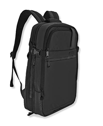 Duchamp Getaway Expandable Carry-On Backpack Suitcase - color: Black