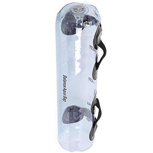 PVC Folding Yoga Weight Bearing Water Bag, Adjustable Aquabag for Fitness Training, Water Filled Sandbag with Durable Nylon Handle for Strength Muscle Workout at Home or
