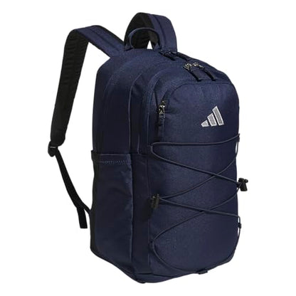 adidas Amplifier Backpack for Laptop, School and Gym, 28L, Night Indigo/Black/Bungie, OSFA - color: Night Indigo/Black/Bungie