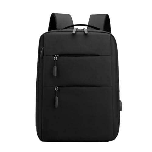 Stylish Minimalist Casual Backpack, Fashion-Forward Bag For Modern Urban Daily Use(Black) - color: Black