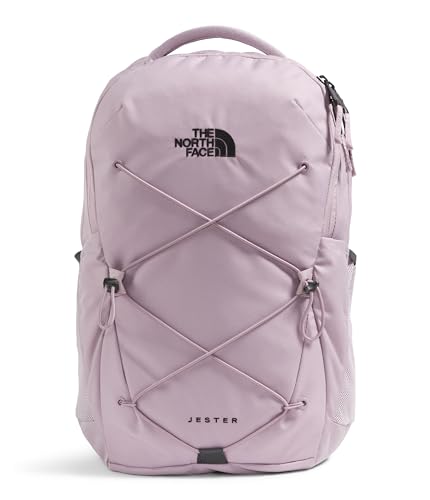 The North Face Women's Jester Everyday Laptop Backpack - Commuter Travel Bag, Laptop Sleeve, Water-Repellent, Ashen Purple/TNF Black, One Size - color: Ashen Purple/Tnf Black