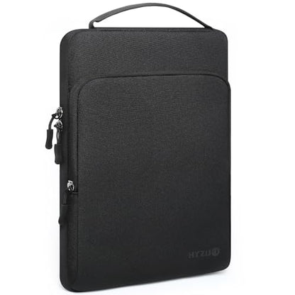 HYZUO 13 Inch Laptop Bag Sleeve Case for MacBook Air 13 M5 M4 M3 M2 M1 A3449 2026-2018, 13" MacBook Neo 2026 A3404, MacBook Pro 13 M2 M1 2026-2016, iPad Pro/Air 13, Surface Pro, XPS 13, Black - color: Black, size: 13 Inch