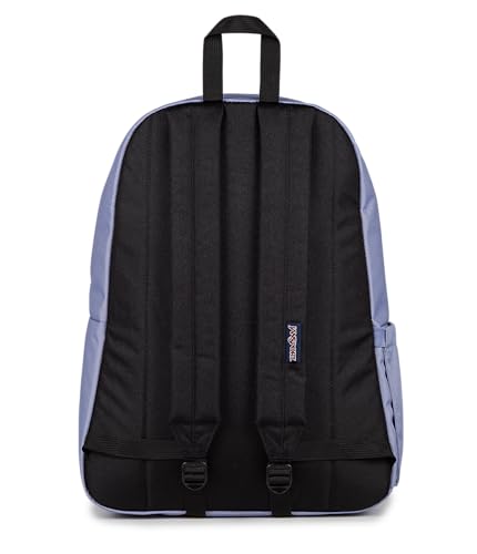 JanSport SuperBreak Plus Backpack with Padded 15-inch Laptop Sleeve and Integrated Bottle Pocket - Spacious and Durable Daypack for Work and Travel - Lavender Ash - color: Lavender Ash