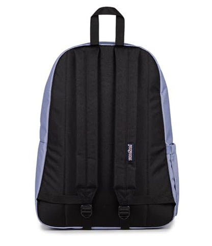 JanSport SuperBreak Plus Backpack with Padded 15-inch Laptop Sleeve and Integrated Bottle Pocket - Spacious and Durable Daypack for Work and Travel - Lavender Ash - color: Lavender Ash