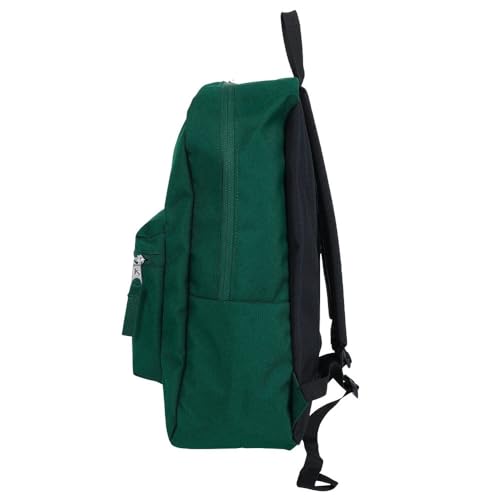 JanSport Cross Town Backpack 17" x 12.5" x 6" - Simple Bag for Everyone with 1 Main Compartment, Front Utility Pocket - Premium Class Accessories - Deep Juniper - color: Deep Juniper