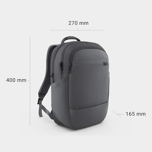 Dell Pro 13-14 Plus Ecoloop Backpack - Fits Most Laptops with Screen Sizes up to 14”, Dirt and Water Resistance, OceanCycle Certified, 2 Front and 2 Side Pockets - 3 Years Limited Warranty. - color: Black 13-14"