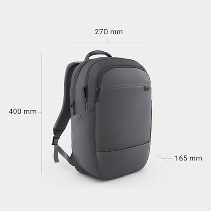Dell Pro 13-14 Plus Ecoloop Backpack - Fits Most Laptops with Screen Sizes up to 14”, Dirt and Water Resistance, OceanCycle Certified, 2 Front and 2 Side Pockets - 3 Years Limited Warranty. - color: Black 13-14"