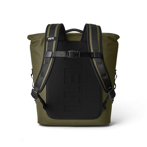 YETI Hopper M Series Backpack Soft Sided Coolers with MagShield Access - color: Olive, size: M12