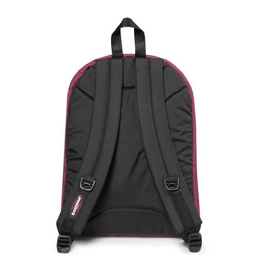 EASTPAK Pinnacle – 38L Everyday Backpack with Dual Compartments, Organizer Front Pocket, Padded Back Panel & Shoulder Straps, Wine Burgundy - color: Wine Burgundy