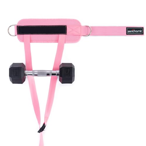 Adjustable Adjustable Feet Dumbbell Attachment,Feet Weight Lifting-Foot Weights for Exercise, Leg Extensions,Tibialis Trainer,Leg Lift Exercise Equipment - color: Style 3-Pink 1pc