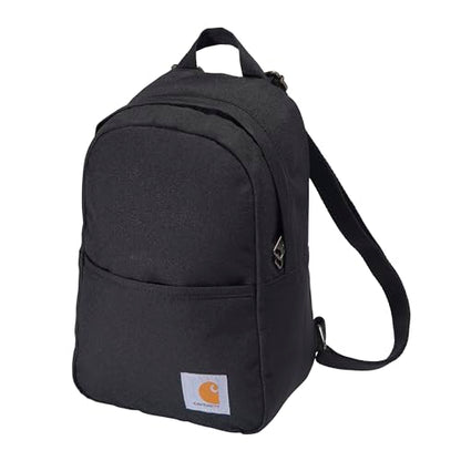 Carhartt Classic Mini Backpack, Durable, Water-Resistant Backpack with Adjustable Shoulder Straps, Black - color: Black