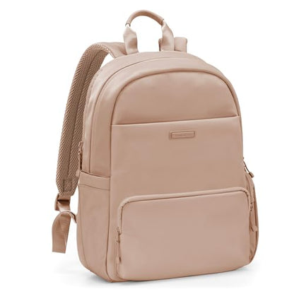 Traveler's Choice Women's Iria 20L Backpack, Latte Beige - color: Latte Beige