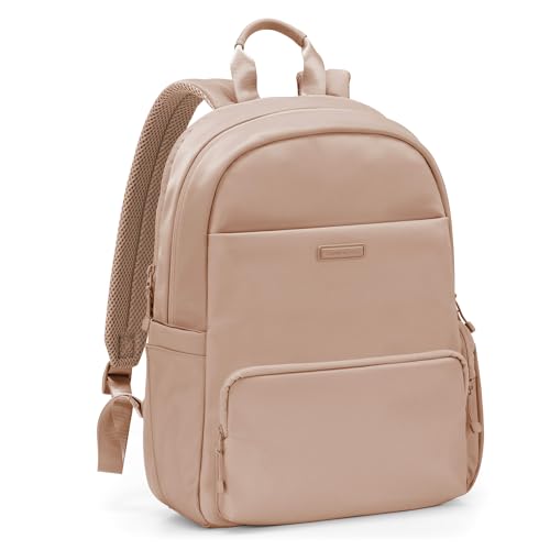 Traveler's Choice Women's Iria 20L Backpack, Latte Beige - color: Latte Beige