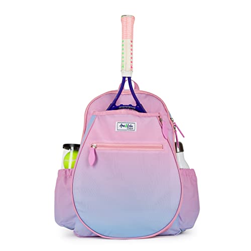 Ame & Lulu Kids Big Love Tennis Backpack - color: Pink & Blue Sorbet
