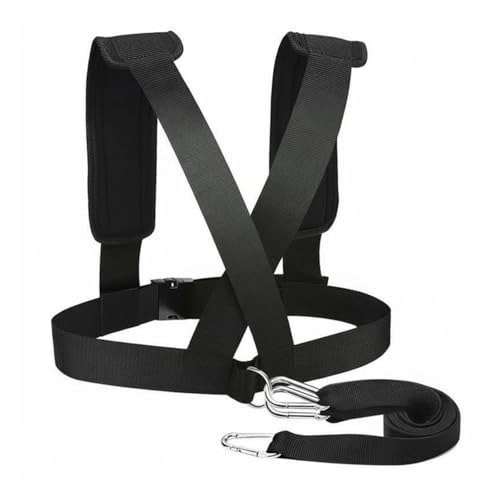 kowaku Speed Training Harness Adjustable Strength Training Vest Strap Multiple D-Rings Sled Harness for Athletes - style: Standard Version
