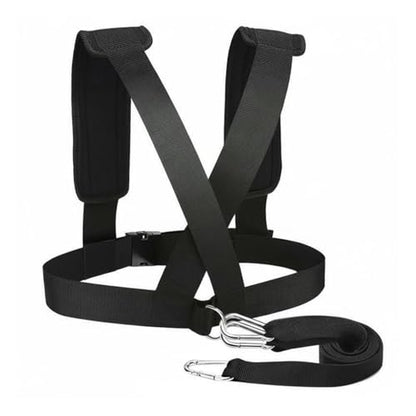 kowaku Speed Training Harness Adjustable Strength Training Vest Strap Multiple D-Rings Sled Harness for Athletes - style: Standard Version
