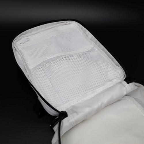WOLFpak 9L Mini Tactical Backpack for Men & Women | Compact, Small Everyday Carry Bag for Gym, School, Travel | Durable, Water-Resistant Daypack with Molle System and Patch Panel (Polar White) - color: Polar White