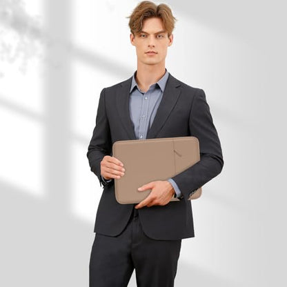 MOSISO Laptop Case 13 inch, Laptop Sleeve Compatible with MacBook Neo/Air/Pro 13 inch with A18/M5/M4/M3/M2/M1 Chip 2026-2016, Polyester Vertical Computer Sleeve Bag with Pocket, Bronze Brown - color: Bronze Brown, size: 13 inch