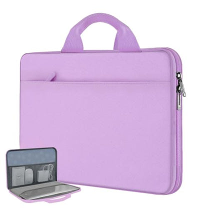 Hseok Laptop Case for MacBook Pro 14 inch TSA Sleeve Handbag, Purple - color: Purple