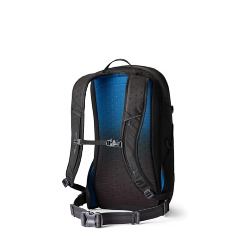 Gregory Kiro 24L Day Hiking Backpack, Cloud Control Hipbelt, Built-In Hydration Attachment and Sleeve (Reservoir Not Included), One Size Fits All, Alpine Black - color: Black, style: 24l