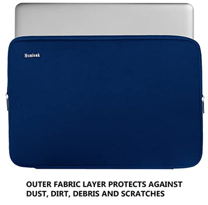15.6 Inch Laptop Sleeve, Durable Shockproof Protective Cover Flip Case Briefcase Carrying Bag Compatible with 15.6" HP, ASUS, Lenovo, Acer, Notebook, Computer, Ultrabook, Chromebook, Blue - color: Blue, size: 15.6 Inch