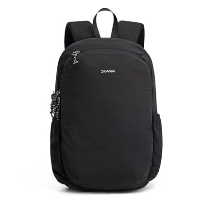G4Free 15L Hiking Backpack Lightweight Small Daypack for Women Men - color: Black
