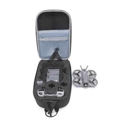 Carring Case for DJI NEO 2 Bag Backpack Messenger Chest Portable Storage Shoulder Bag for DJI NEO 2 Drone, RC-N3 Remote Controller, Battery Charging Hub and Accessories