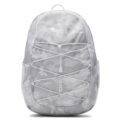 Under Armour Hustle Sport Backpack - color: Mod Gray / Mod Gray / Metallic Silver