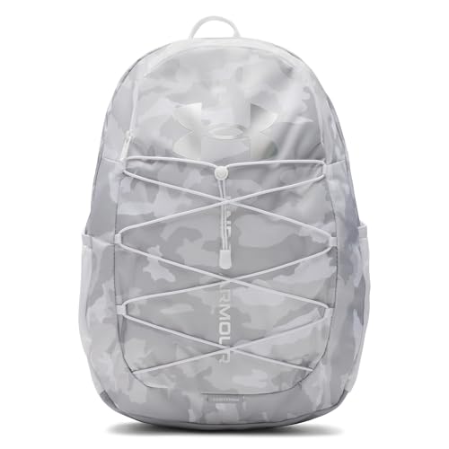 Under Armour Hustle Sport Backpack - color: Mod Gray / Mod Gray / Metallic Silver