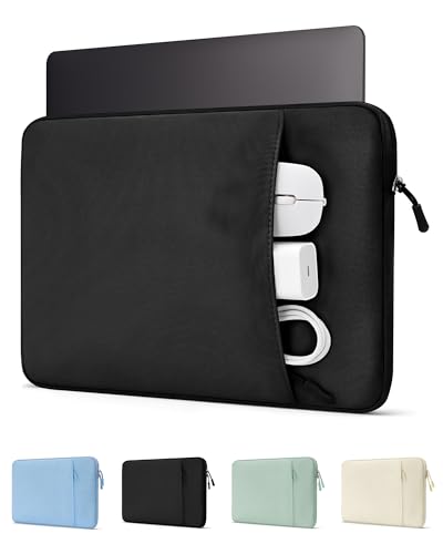 ProCase Laptop Sleeve 13" for MacBook Neo/Air/Pro 13-13.6 inch with A18/M5/M4/M3/M2/M1 Chip 2026-2016, Computer Case Also Compatible with 13" HP Dell ASUS Lenovo Acer Chromebook -Black - color: Black, size: 13-inch