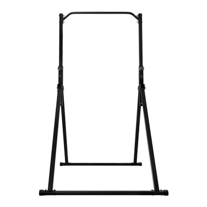 Horizontal Bar, 440.92lbs Load Triangular Pull Up Station Power Tower Workout Dip Station Multifunction Fitness Tower Station Training Equipment with Wrenches for Living Rooms Bedrooms Gyms