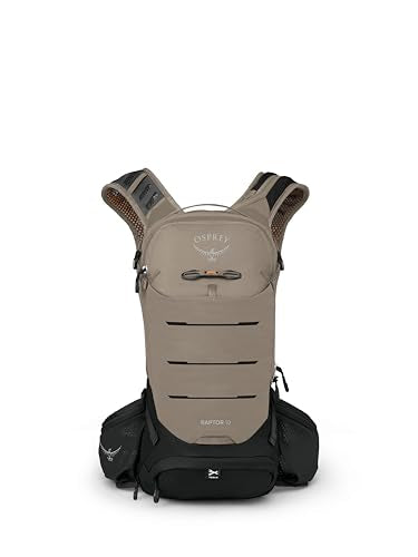 Osprey Raptor 10L Men's Mountain Biking Backpack with Hydraulics Reservoir, Pediment Grey - color: Pediment Grey