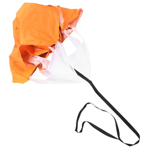 Cabilock Resistance Training Speed Parachute with Silver Coating, Orange Sprint Speed Training Equipment for Running Agility and Explosive Power Conditioning