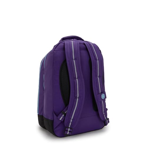 Kipling Women's Class Room 17" Laptop Backpack, Durable, Spacious, with Protective Sleeve - color: Vip Purple, size: 11.5''L x 17''H x 9.5''D