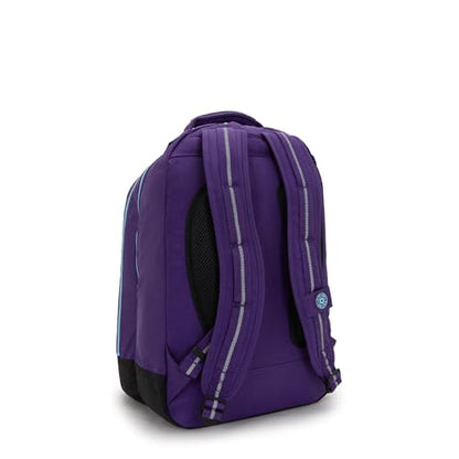 Kipling Women's Class Room 17" Laptop Backpack, Durable, Spacious, with Protective Sleeve - color: Vip Purple, size: 11.5''L x 17''H x 9.5''D