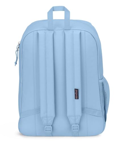 JanSport Cross Town Plus Backpack - Large Main Compartment, Side Water Bottle Pocket, 15-Inch Padded Laptop Sleeve - Blue Dusk - color: Blue Dusk