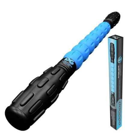Physix Gear Roller Stick - Muscle Roller Massage Stick for Legs, The Stick Massage Roller for Deep Tissue Massaging Stick for Athletes, Physical Therapy Muscle Roller, Recovery Stick Roller - color: Blue