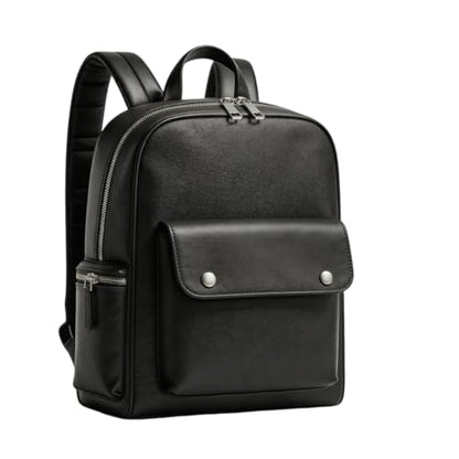 Leather Backpack for Professionals – Minimalist Full-Grain Executive Office Bag & Laptop Rucksack for Men and Women