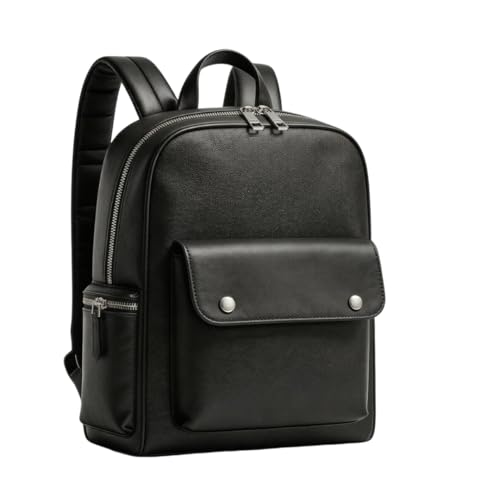 Leather Backpack for Professionals – Minimalist Full-Grain Executive Office Bag & Laptop Rucksack for Men and Women
